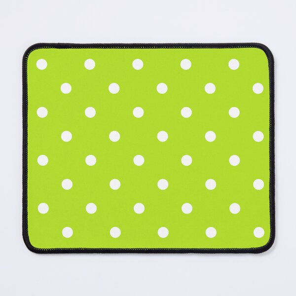 Item preview, Neon Lime Green and White Polka dots  designed and sold by POLKAIWERX.