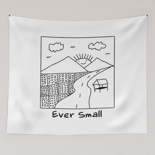 Item preview, Minimalist Village Mountain Landscape designed and sold by Rolymacater.