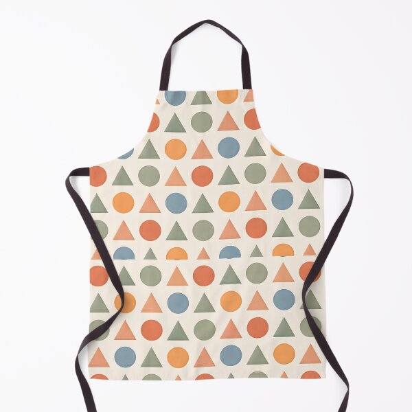Item preview, Scandinavian Geometric Circle and Triangle Pattern – Minimalist Nordic Design designed and sold by Lumora Realm.