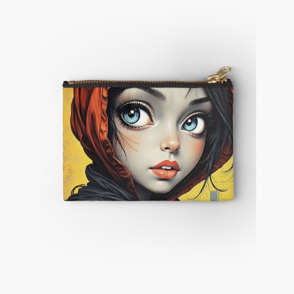 Item preview,  Retro Beautiful Big Eyed Girl 2 designed and sold by Huskyyy Designs.