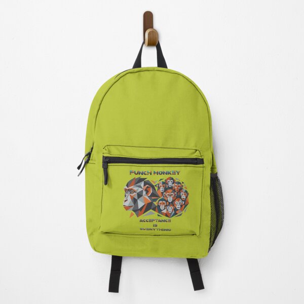 Item preview, Punch Monkey Acceptance is Everything Geometric Mosaic Emblem designed and sold by Custom Crest.
