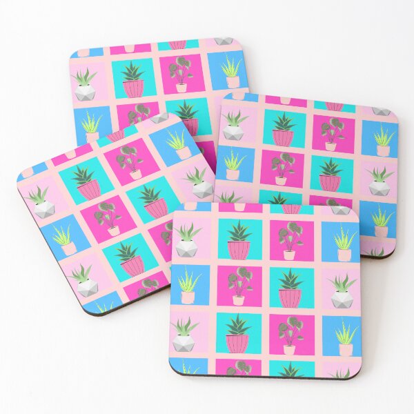 Item preview, Crazy Plant Lady Pattern in Baby Peach  designed and sold by Ink & Print Store .