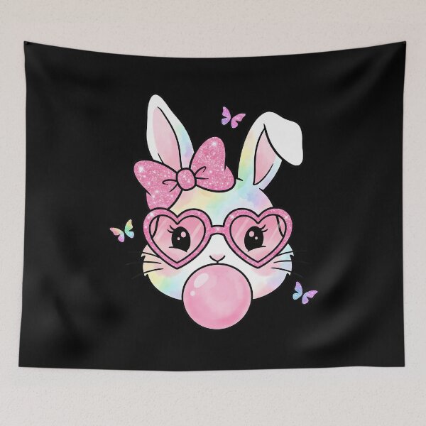 Item preview, Girls Easter Bunny Heart Glasses designed and sold by KroghDs.