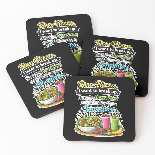 Item preview, Dear Pizza I Want To Break Up – Healthy Eating Salad And Smoothies Funny Quote designed and sold by tw2us.