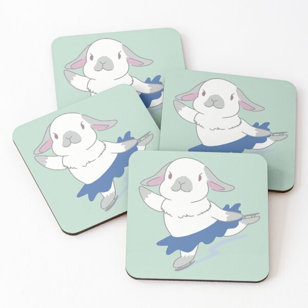Item preview, Himalayan Holland Lop Ice skating Bunny designed and sold by tayaan.