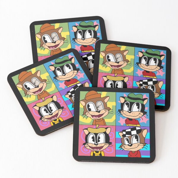 Item preview, Merry Ol Jazz Band in the 90s Square designed and sold by JazzToons.