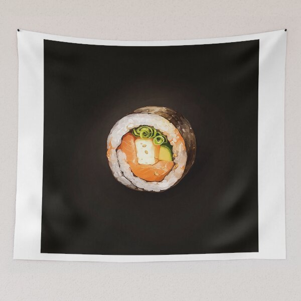 Item preview, Gourmet Salmon Avocado Maki Roll designed and sold by Christian Weiss.