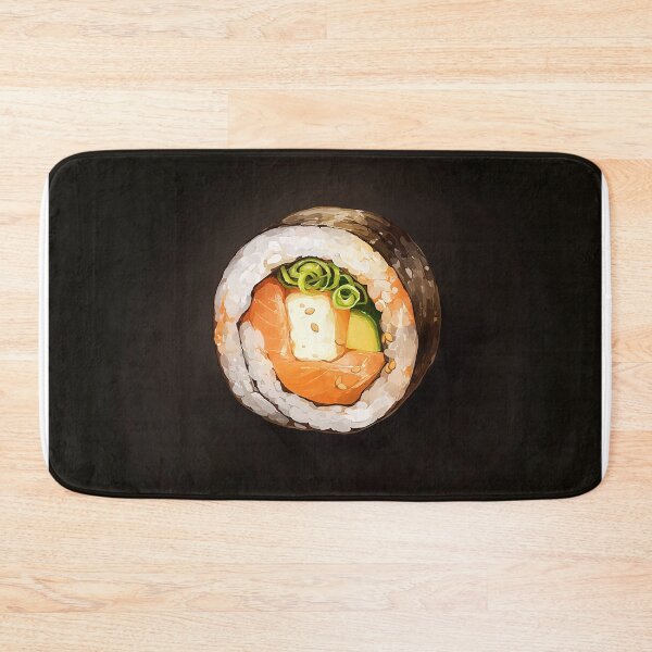 Item preview, Gourmet Salmon Avocado Maki Roll designed and sold by Christian Weiss.