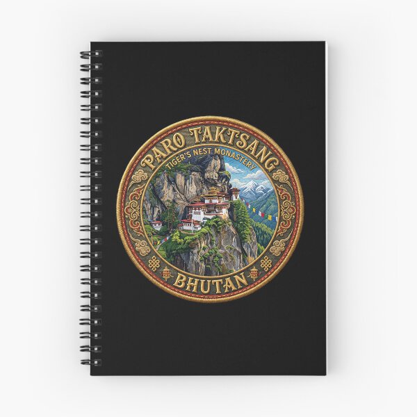 Item preview, Paro Taktsang, Bhutan – Monastery & Prayer Flags designed and sold by Girih.