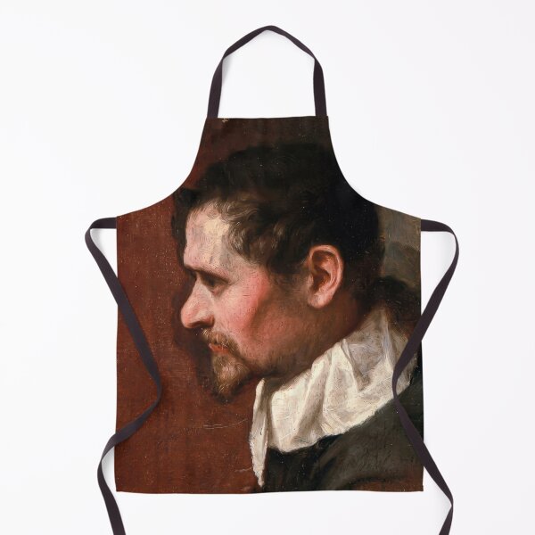 Item preview, Self Portrait in Profile Annibale Carracci Baroque Painting designed and sold by TheSoulOfArt.