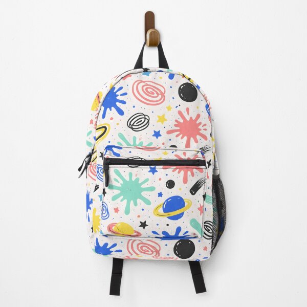 Item preview, Colorful Cosmic Doodle Pattern – Retro Space Abstract Splash Design designed and sold by Lumora Realm.