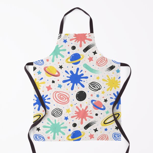 Item preview, Colorful Cosmic Doodle Pattern – Retro Space Abstract Splash Design designed and sold by Lumora Realm.
