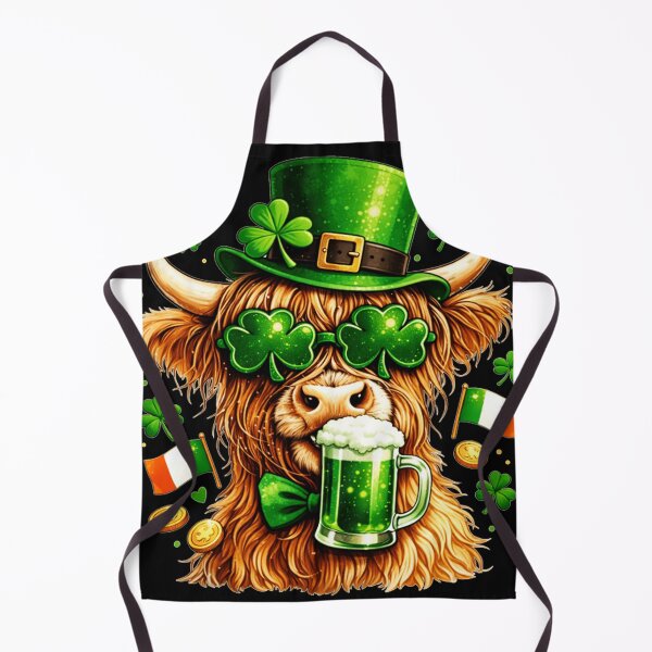 Item preview, Highland Cow St Patricks Day Irish Celebration designed and sold by SanTiOmal.