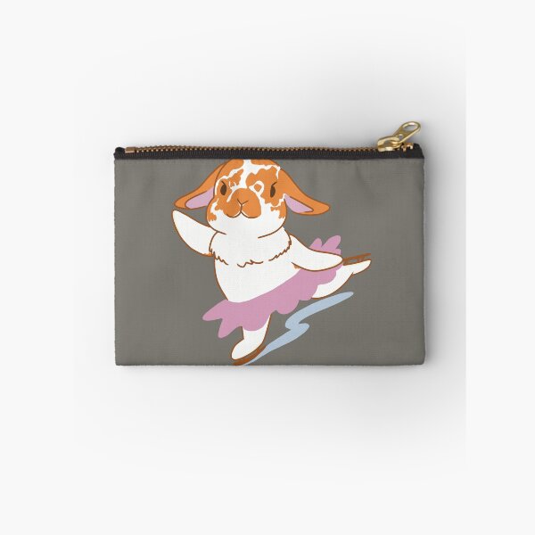 Item preview, Broken Orange Holland Lop Ice skating Bunny designed and sold by tayaan.