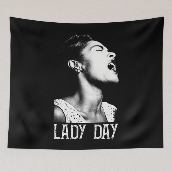 Item preview, Billie - Lady Day White Stencil designed and sold by Tarinx.