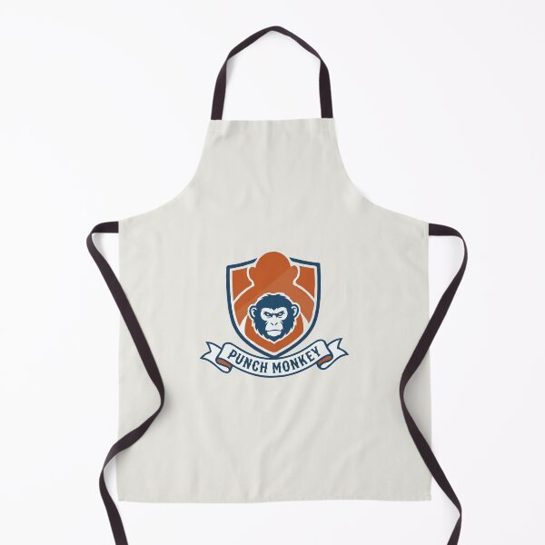 Item preview, Retro Punch Monkey Primate Fighting Crest Emblem designed and sold by Custom Crest.