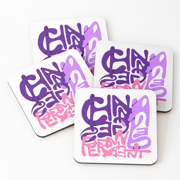 Item preview, Change Perspective Abstract Purple Liquid Typography designed and sold by Bonahelia.