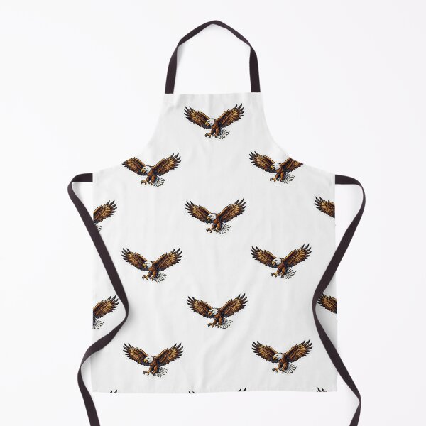 Item preview, Majestic Flying Eagle Sticker – Powerful Bald Eagle Wings Spread Wildlife Graphic designed and sold by irfanshikh.