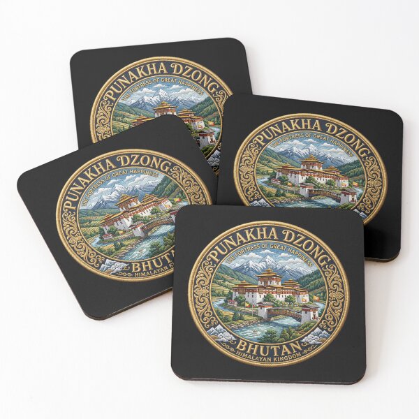 Item preview, Punakha Dzong, Bhutan – monastery fortress, river & Himalayas designed and sold by Girih.
