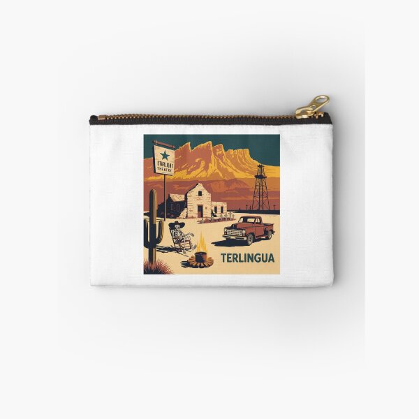 Item preview, Terlingua Texas: Desert Ghost Town Illustration designed and sold by CircinusStore.