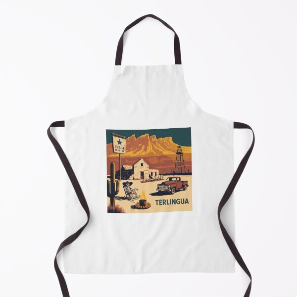 Item preview, Terlingua Texas: Desert Ghost Town Illustration designed and sold by CircinusStore.