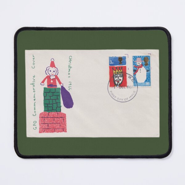 Item preview, Vintage 1966 Christmas First Day Cover | Nostalgic Postal Ephemera designed and sold by Englandbear.