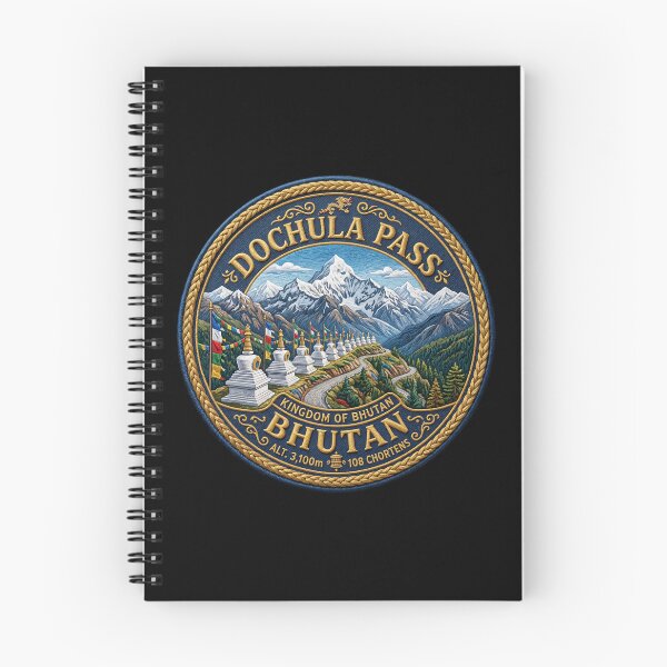 Item preview, Dochula Pass, Bhutan – 108 Chortens & Himalayas designed and sold by Girih.