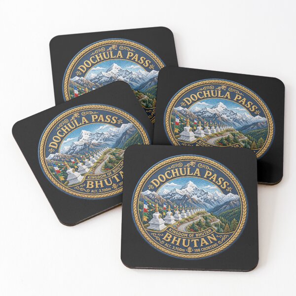 Item preview, Dochula Pass, Bhutan – 108 Chortens & Himalayas designed and sold by Girih.
