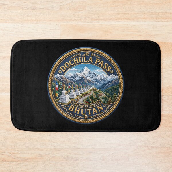 Item preview, Dochula Pass, Bhutan – 108 Chortens & Himalayas designed and sold by Girih.