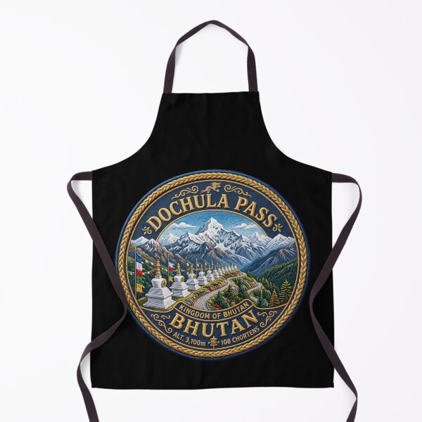 Item preview, Dochula Pass, Bhutan – 108 Chortens & Himalayas designed and sold by Girih.