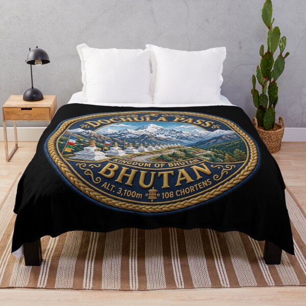 Item preview, Dochula Pass, Bhutan – 108 Chortens & Himalayas designed and sold by Girih.