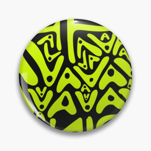 Item preview, Neon Green Abstract Scribble Typography designed and sold by Bonahelia.