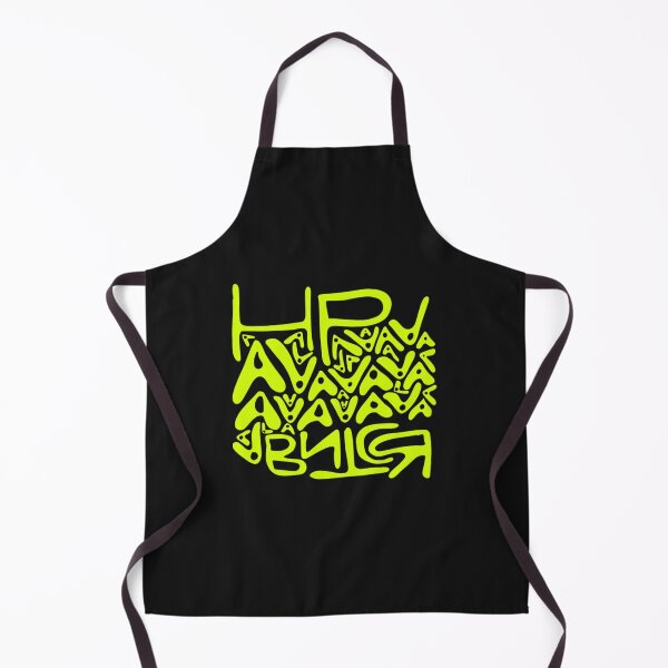 Item preview, Neon Green Abstract Scribble Typography designed and sold by Bonahelia.