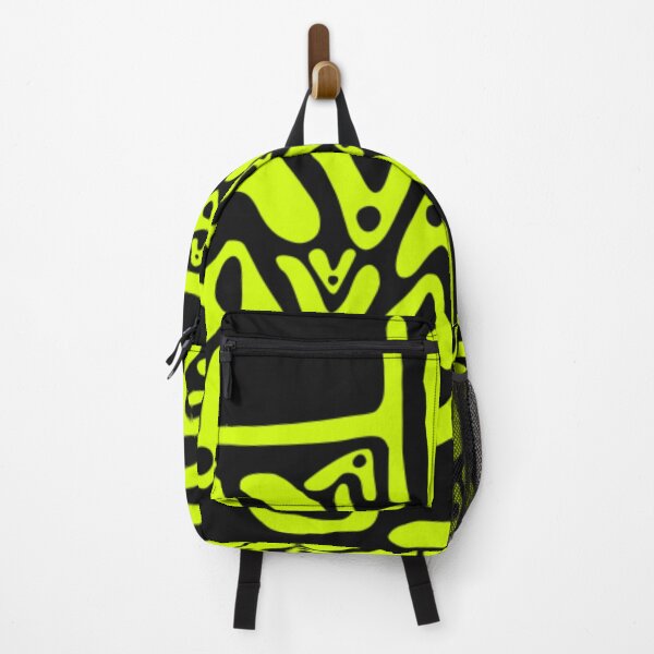 Item preview, Neon Green Abstract Scribble Typography designed and sold by Bonahelia.
