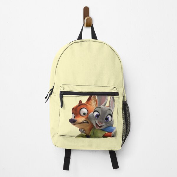 Item preview, Cute Nick & Judy Heart Pose – Zootopia Inspired Cartoon Couple Art | Bunny & Fox Love Design designed and sold by KryaArts27.