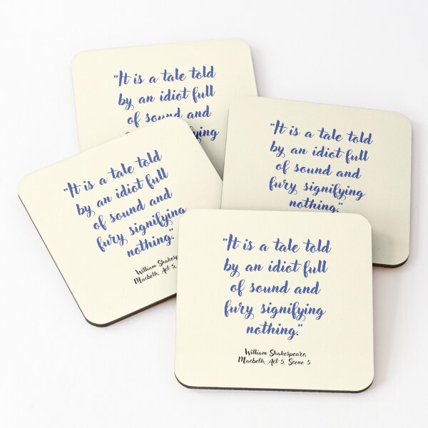 Item preview, Shakespeare Quote designed and sold by CharlottePlaceArt.