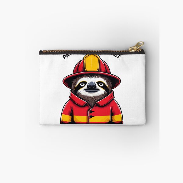 Item preview, Funny Sloth Firefighter Gift – Patience Is My Secret I Don't Have a Choice designed and sold by CyfroweMysli.