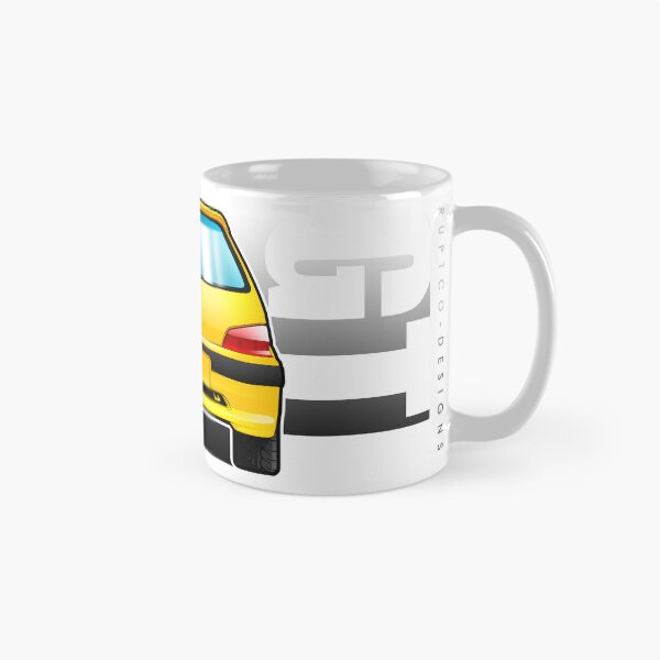 Item preview, Peugeot 106 GTI Yellow - Mug designed and sold by Ruptco-Designs.