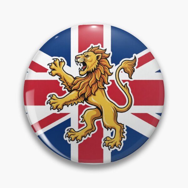 Item preview, Union Jack and Lion designed and sold by Kirrindy Designs.