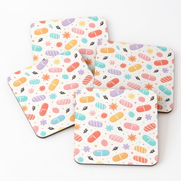Item preview, Colorful Candy Capsule Pattern – Playful Kawaii Pop Art Design designed and sold by Lumora Realm.
