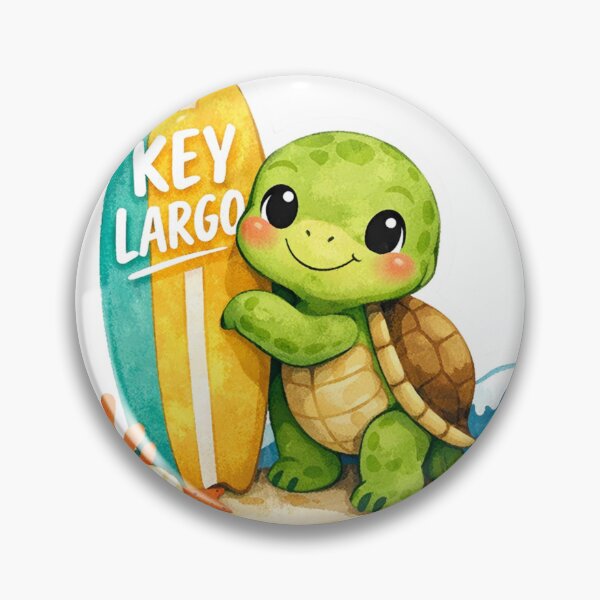 Item preview, Key Largo Turtle Surfer  designed and sold by PamLeeDesign.