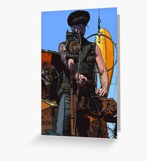 Vaudeville Greeting Card