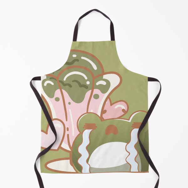 Item preview, Doodled Café: Sad Strea the Frog with Dalgona Sponge Candy designed and sold by Kanniax.