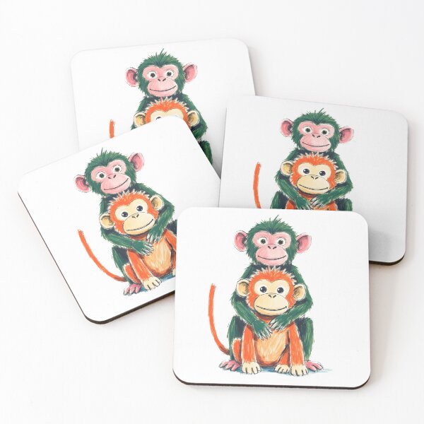 Item preview, Punch monkey two friends designed and sold by pixeldizajn.