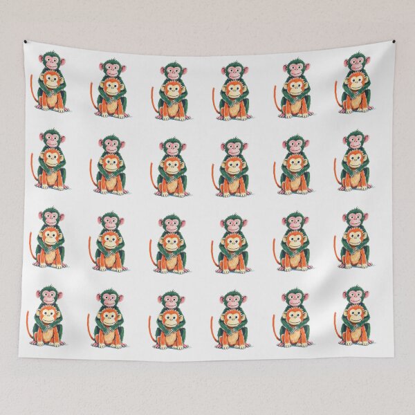 Item preview, Punch monkey two friends designed and sold by pixeldizajn.