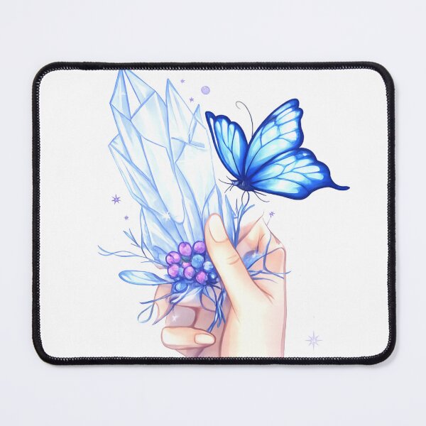Item preview, Magic Butterfly with Healing Crystals designed and sold by RiyoRK.