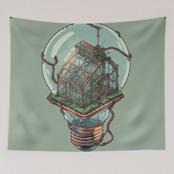 Item preview, The Incandescent Garden designed and sold by ONYX Pixee.
