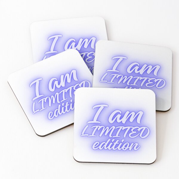Item preview, I Am Limited Edition – Confident Self Worth Quote Typography Design- Inspirational Gift designed and sold by Winetastic-Art.