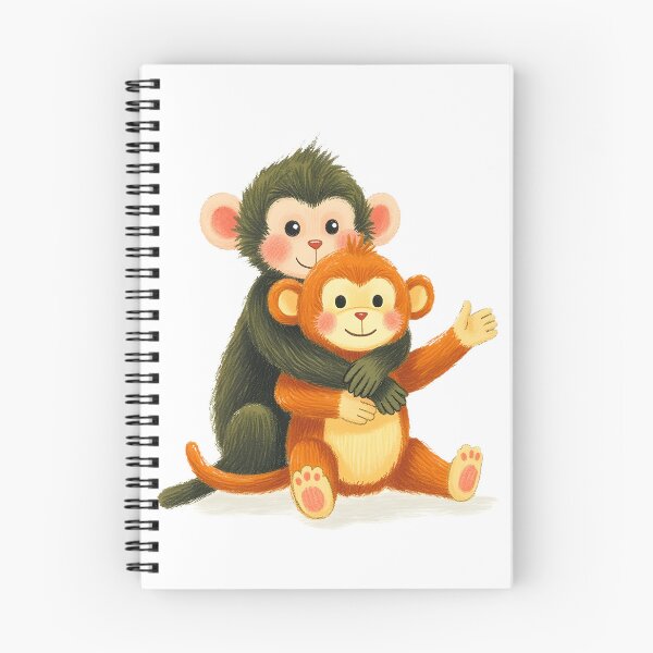 Item preview, Punch monkey two friends forever together designed and sold by pixeldizajn.