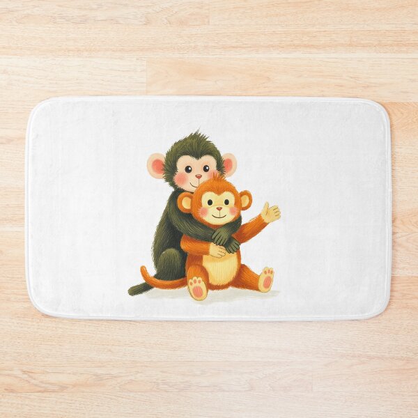 Item preview, Punch monkey two friends forever together designed and sold by pixeldizajn.